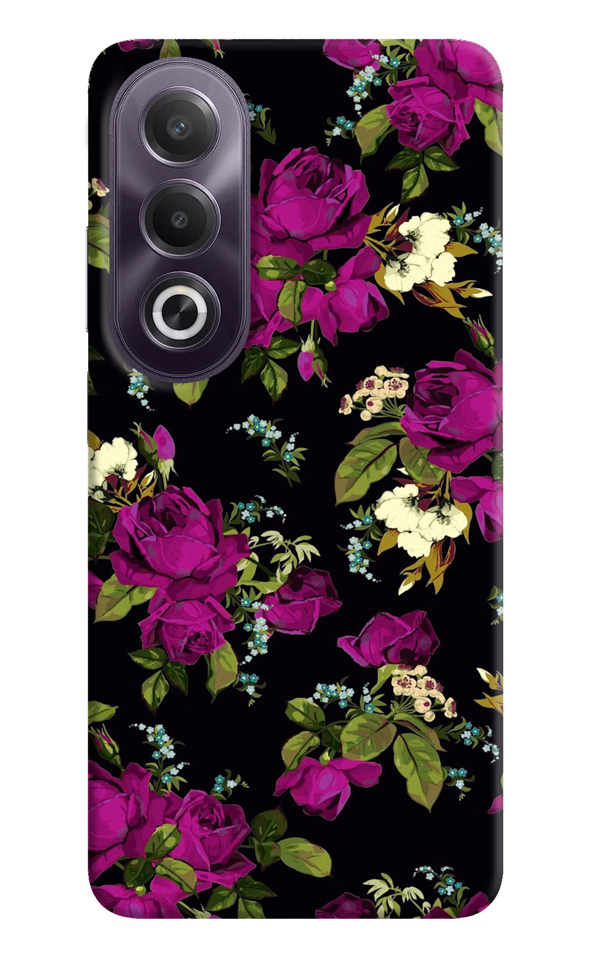 Flowers OPPO K12x Hard Case Back Cover by Casekaro