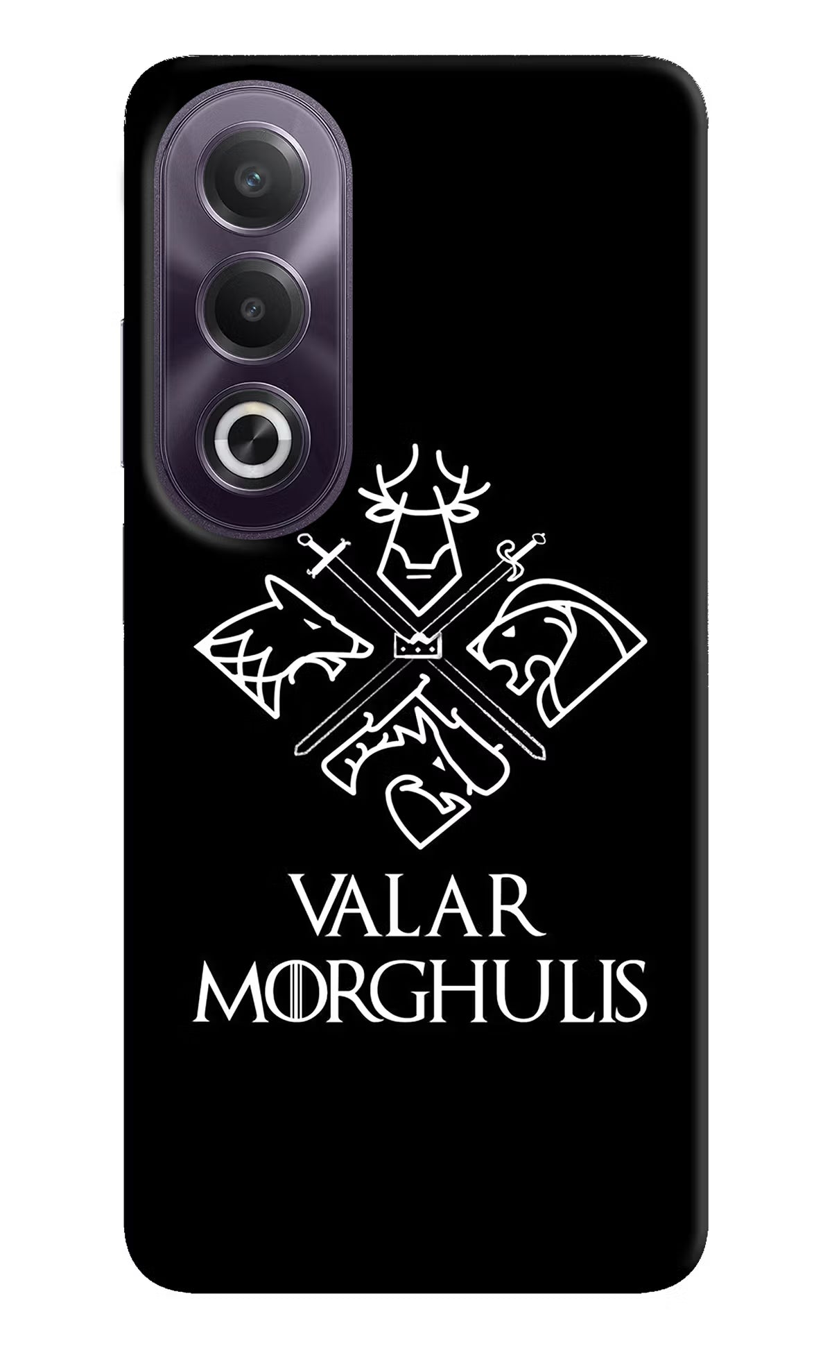 Valar Morghulis | Game Of Thrones OPPO K12x Hard Case Back Cover by Casekaro