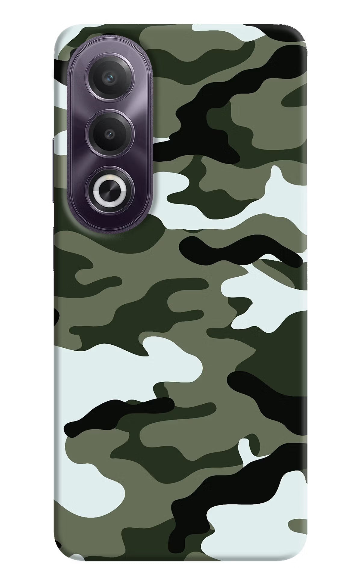 Camouflage OPPO K12x Hard Case Back Cover by Casekaro
