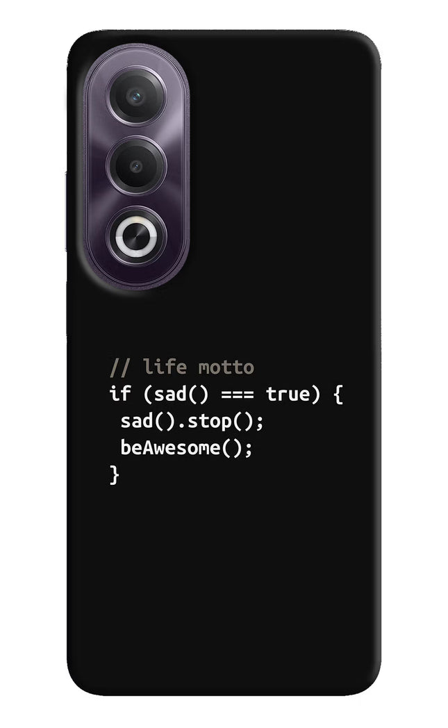 Life Motto Code OPPO K12x Hard Case Back Cover by Casekaro