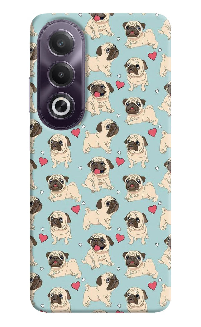 Pug Dog OPPO K12x Hard Case Back Cover by Casekaro
