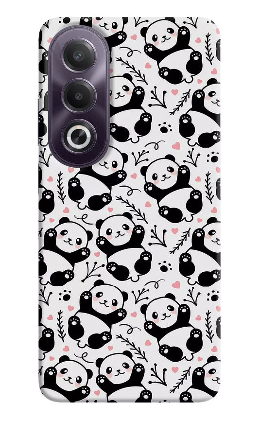 Cute Panda OPPO K12x Hard Case Back Cover by Casekaro