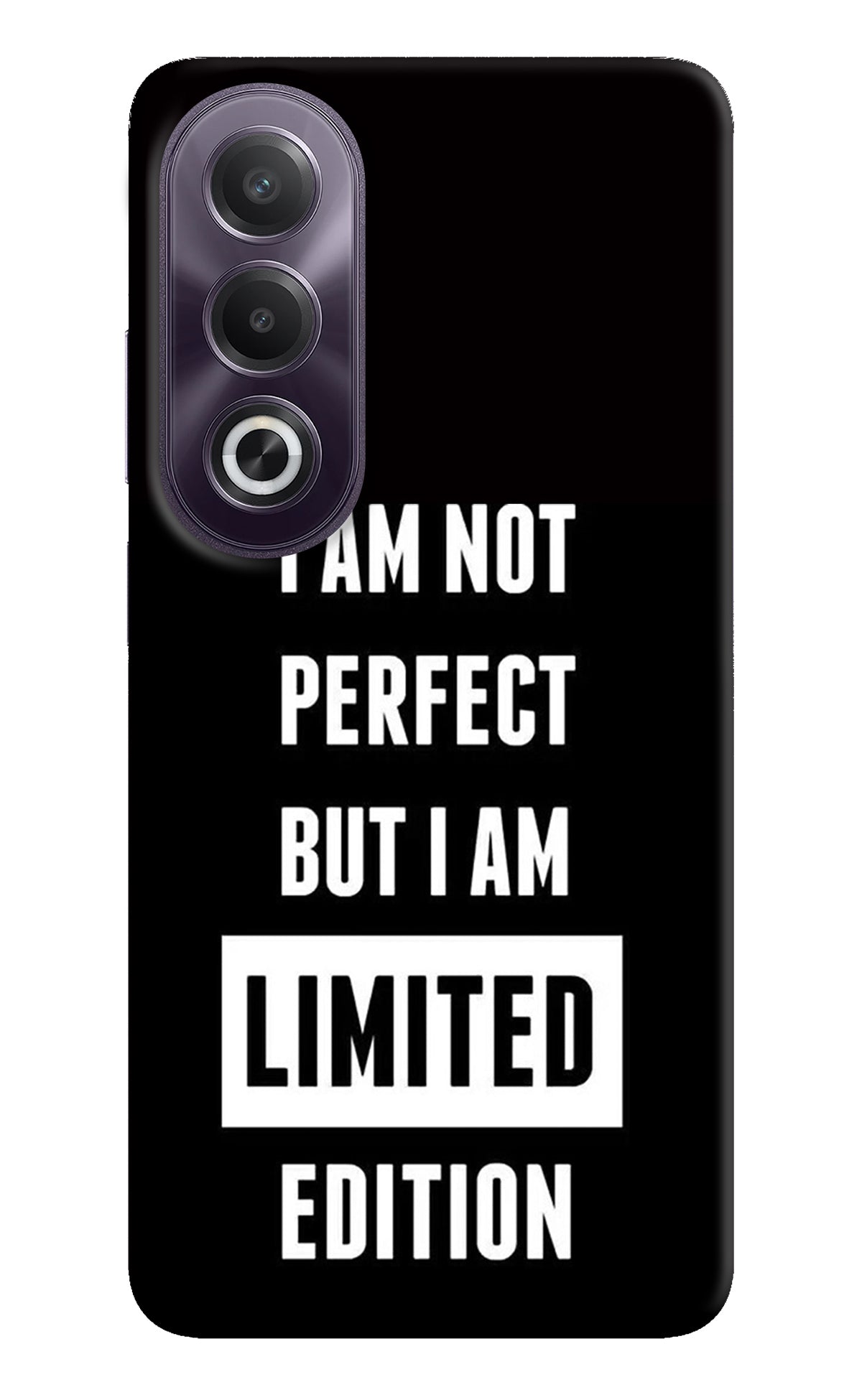 I Am Not Perfect But I Am Limited Edition OPPO K12x Back Cover