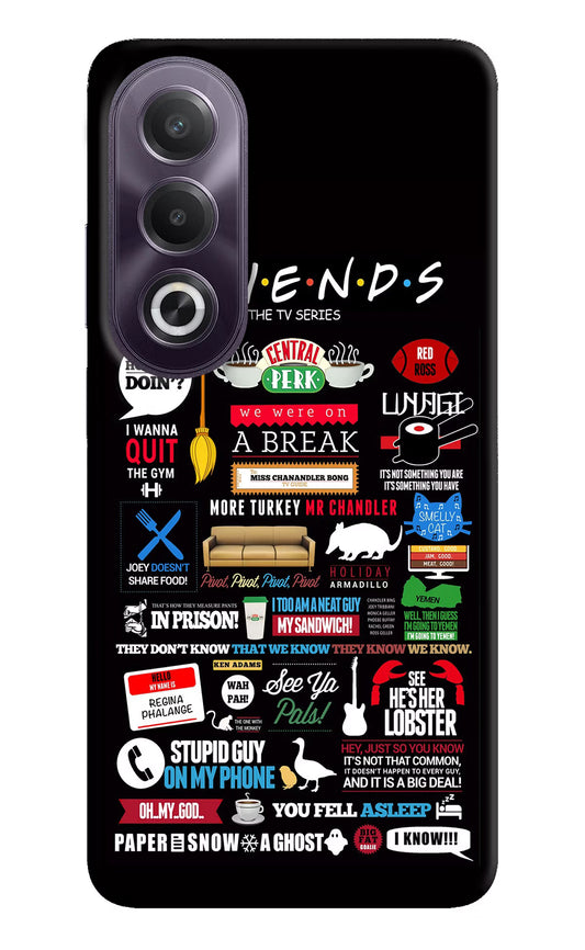 FRIENDS OPPO K12x Hard Case Back Cover by Casekaro