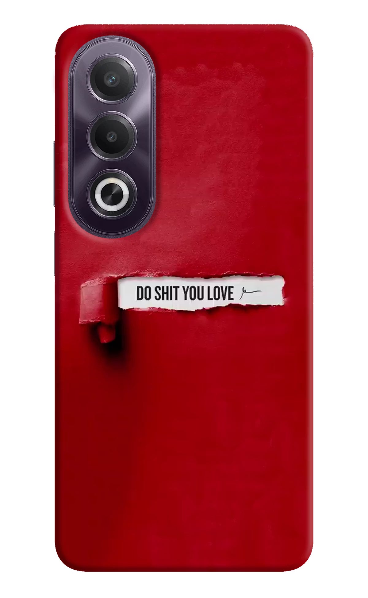 Do Shit You Love OPPO K12x Hard Case Back Cover by Casekaro