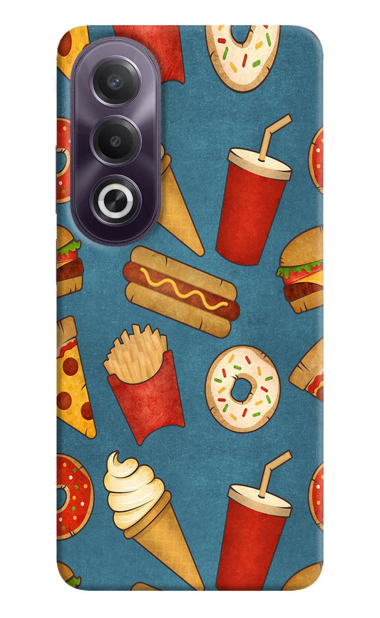 Foodie OPPO K12x Hard Case Back Cover by Casekaro