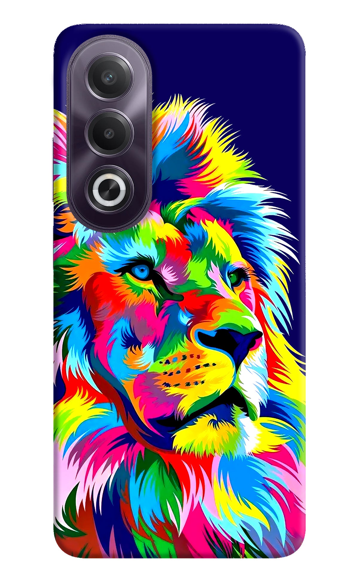 Vector Art Lion OPPO K12x Back Cover