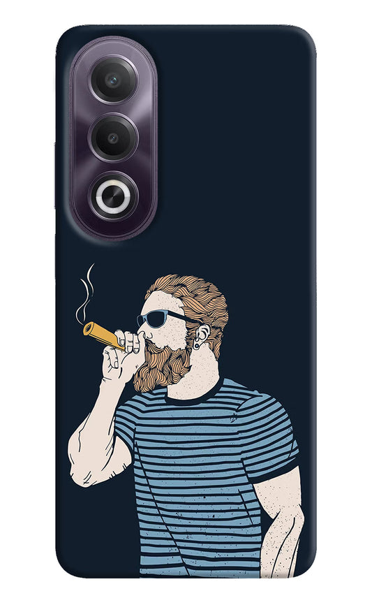 Smoking OPPO K12x Hard Case Back Cover by Casekaro
