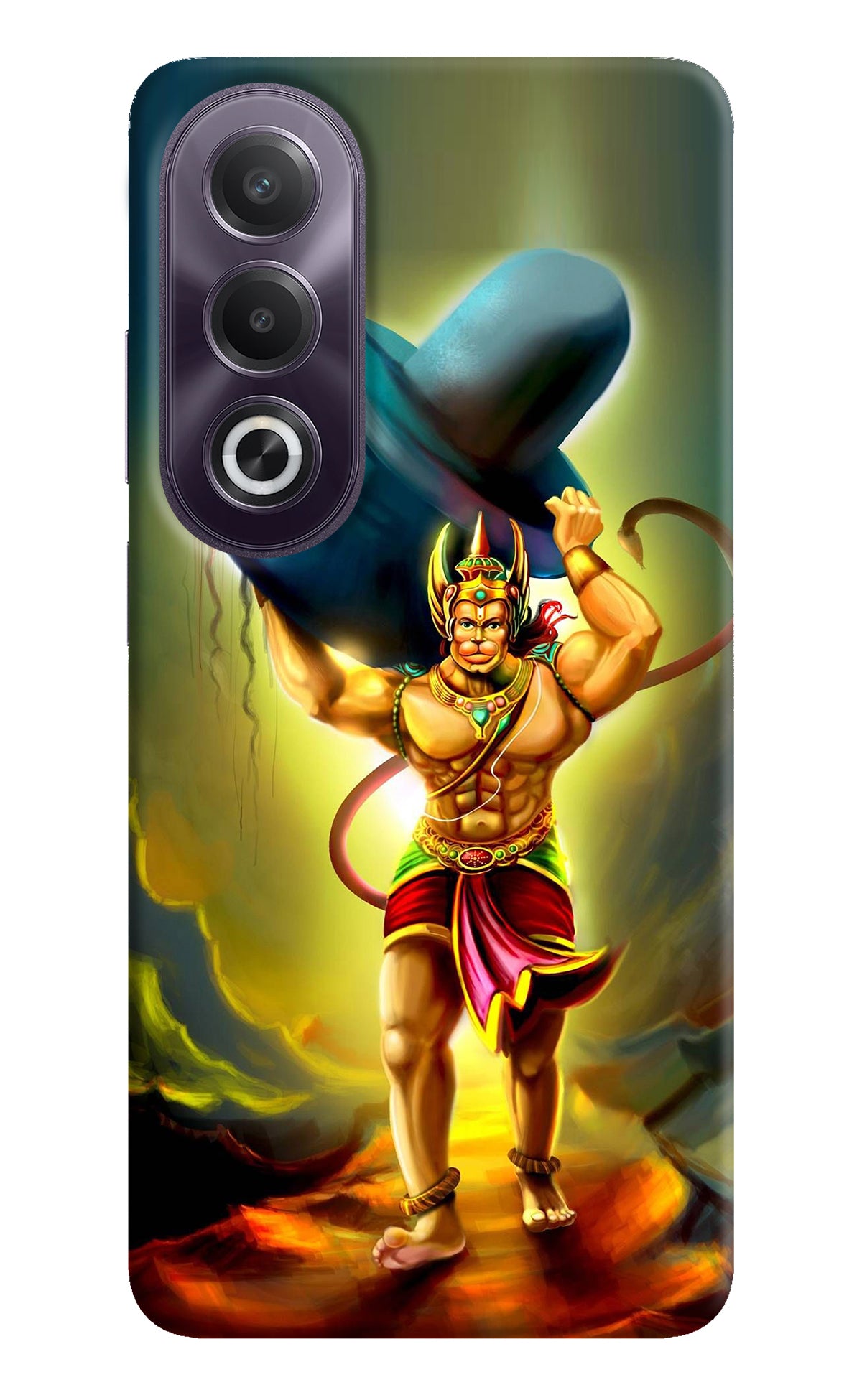 Lord Hanuman OPPO K12x Back Cover