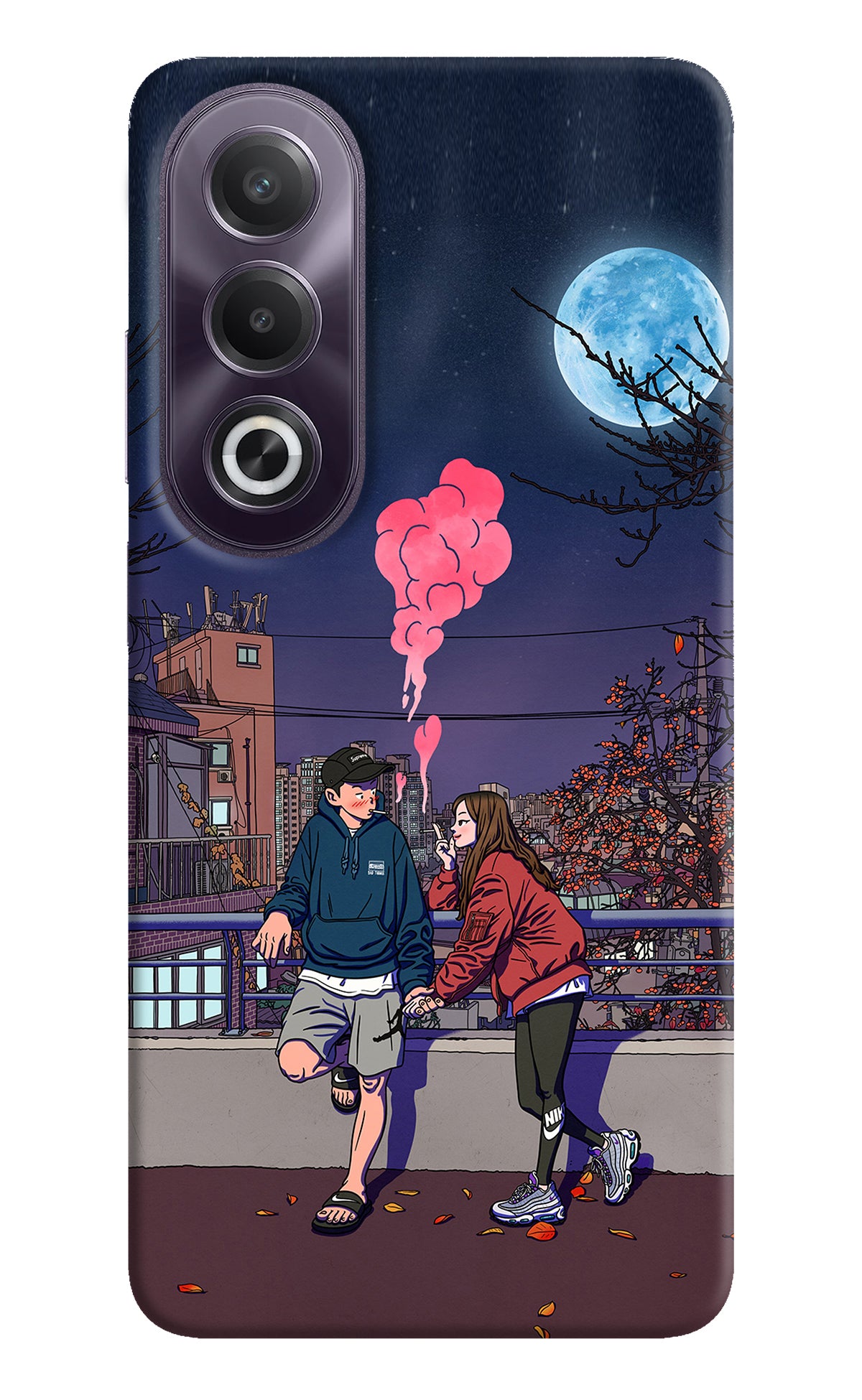 Chilling Couple OPPO K12x Back Cover