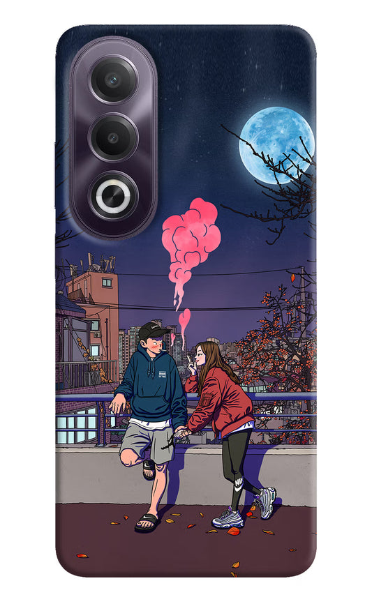 Chilling Couple OPPO K12x Hard Case Back Cover by Casekaro