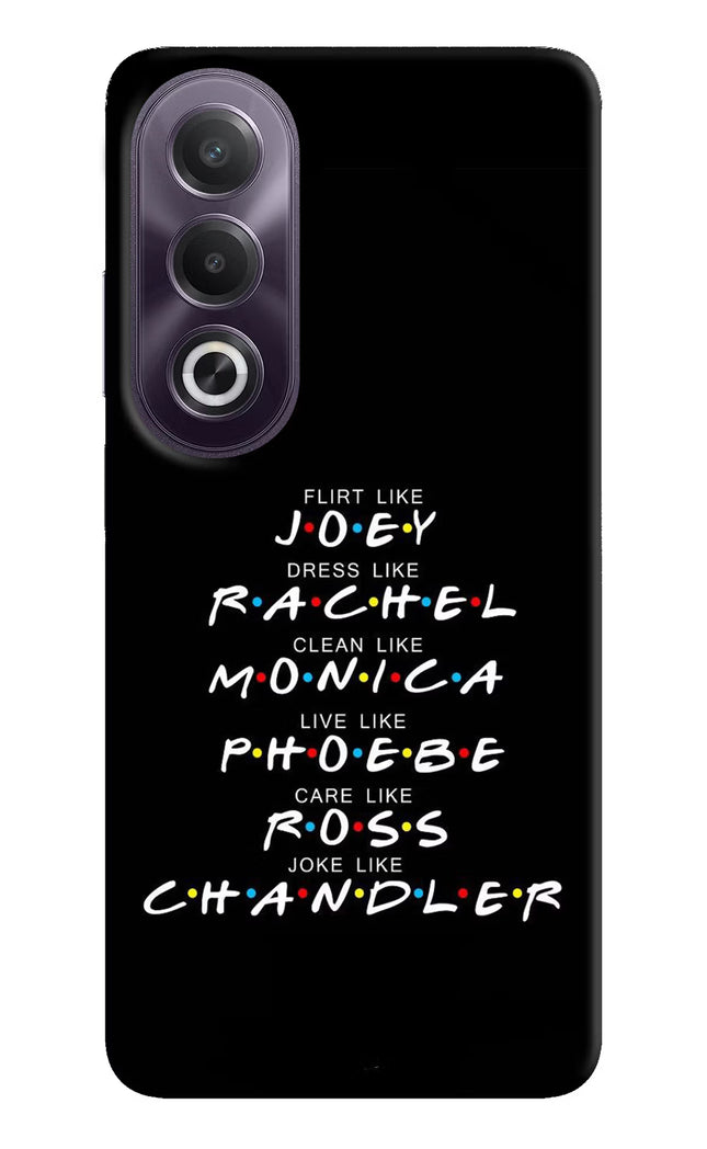 FRIENDS Character OPPO K12x Hard Case Back Cover by Casekaro