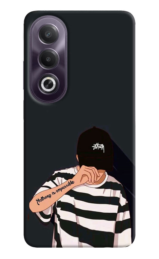 Aesthetic Boy OPPO K12x Hard Case Back Cover by Casekaro