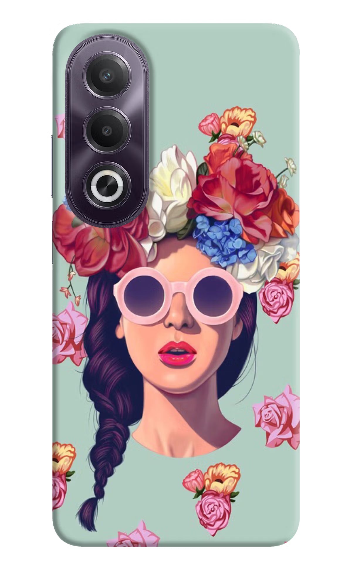 Pretty Girl OPPO K12x Hard Case Back Cover by Casekaro