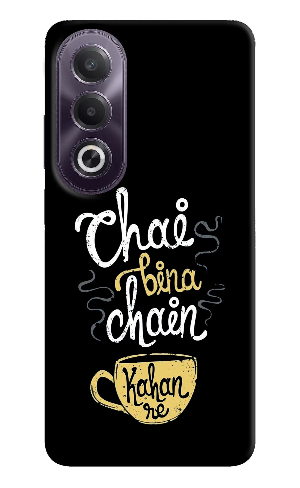 Chai Bina Chain Kaha Re OPPO K12x Hard Case Back Cover by Casekaro