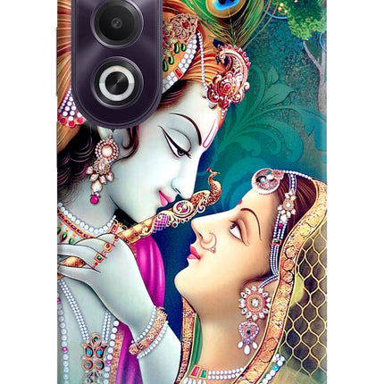 Lord Radha Krishna OPPO K12x Hard Case Back Cover by Casekaro