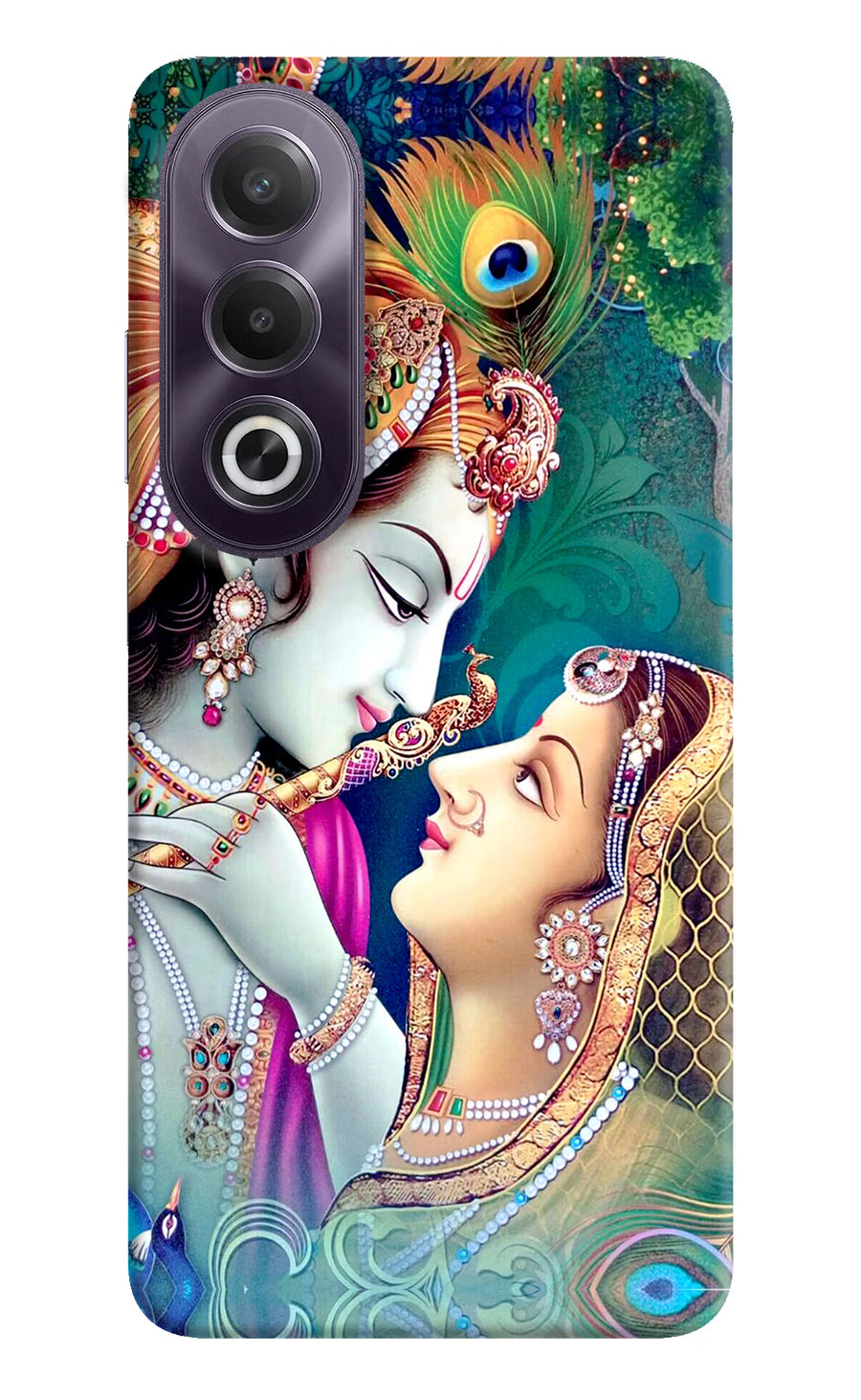 Lord Radha Krishna OPPO K12x Back Cover, Hard case