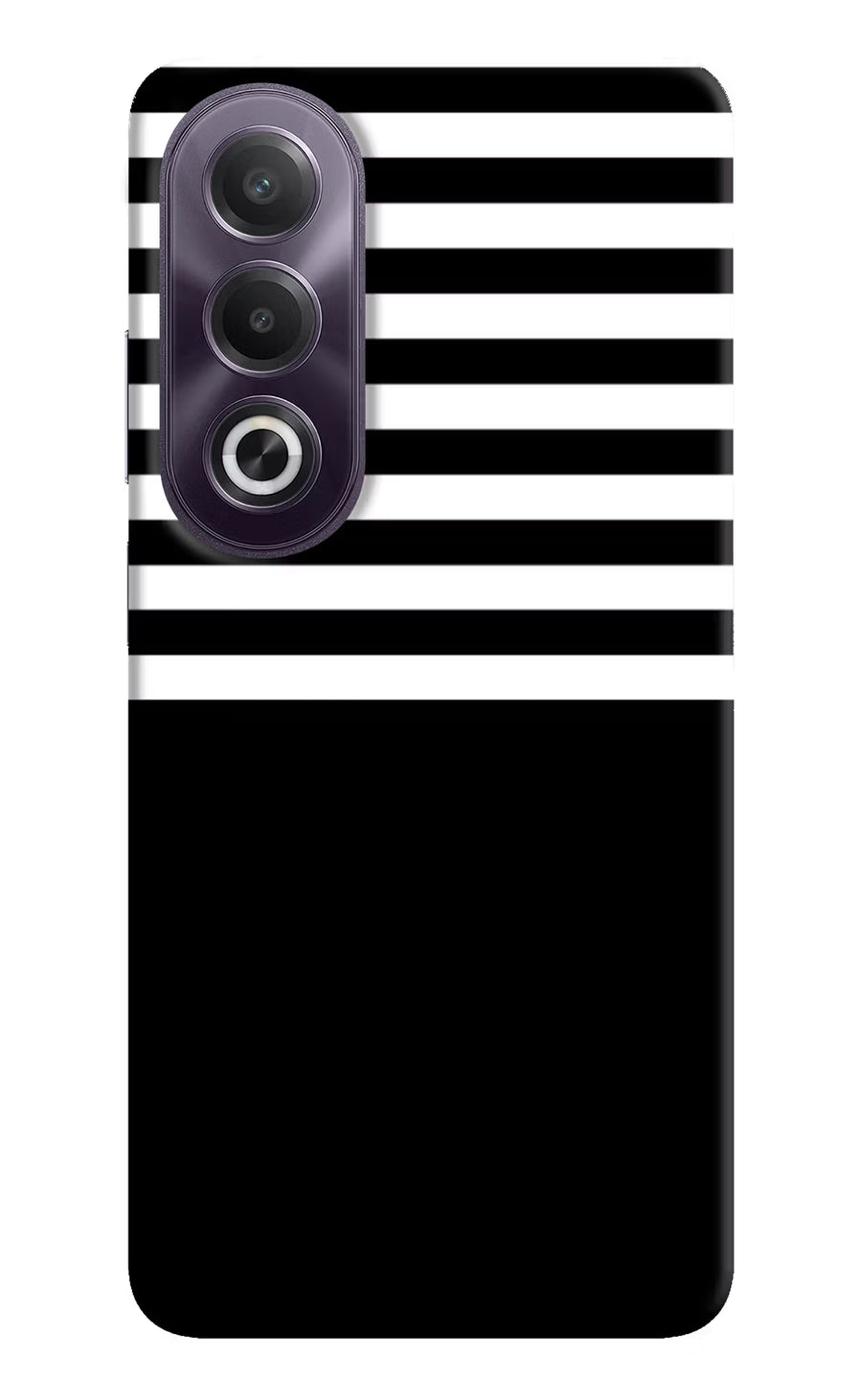 Black and White Print OPPO K12x Back Cover, Hard case