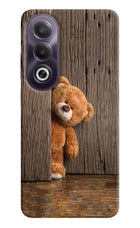 Teddy Wooden OPPO K12x Hard Case Back Cover by Casekaro