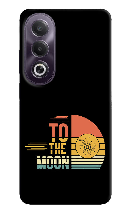 To the Moon OPPO K12x Hard Case Back Cover by Casekaro