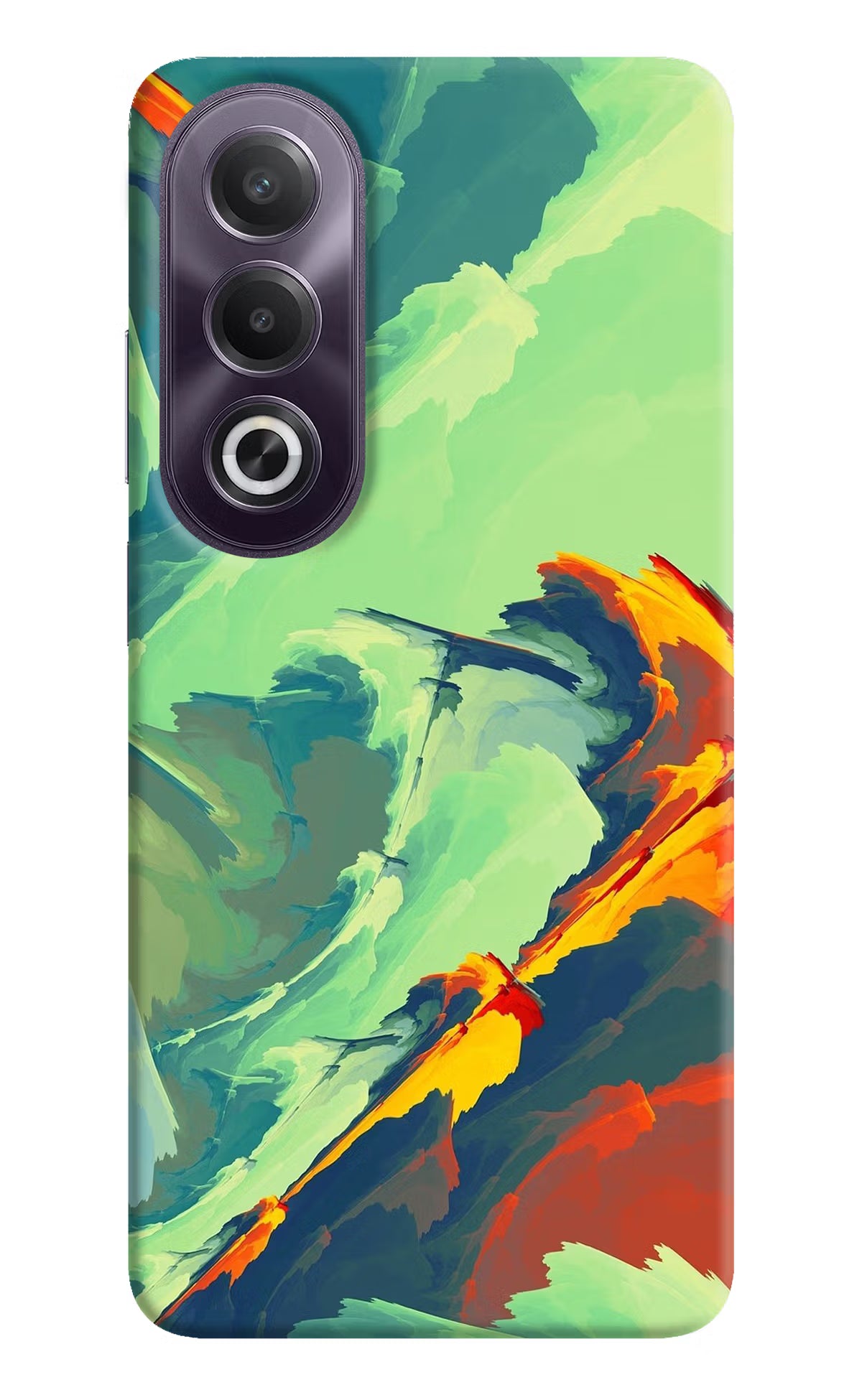 Paint Art OPPO K12x Hard Case Back Cover by Casekaro