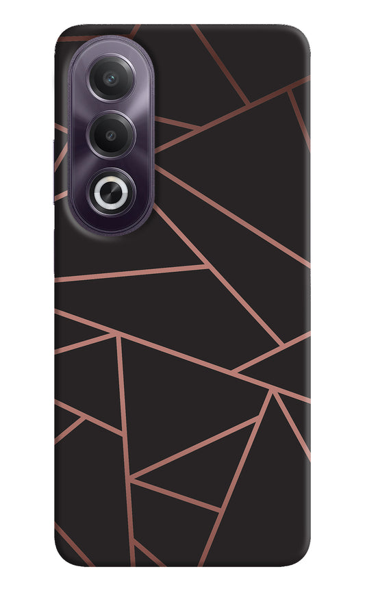 Geometric Pattern OPPO K12x Back Cover