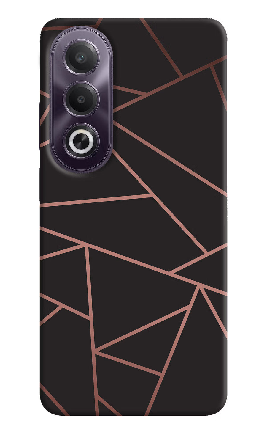 Geometric Pattern OPPO K12x Back Cover, Hard case