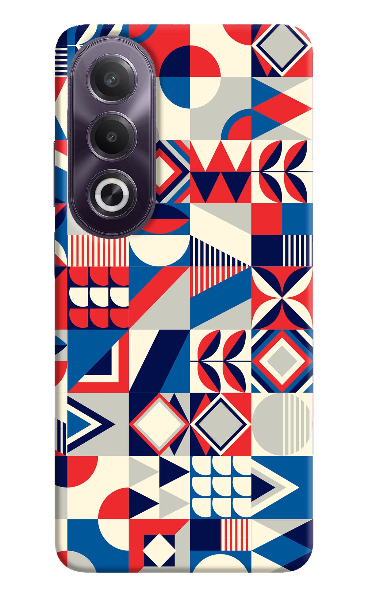 Colorful Pattern OPPO K12x Hard Case Back Cover by Casekaro