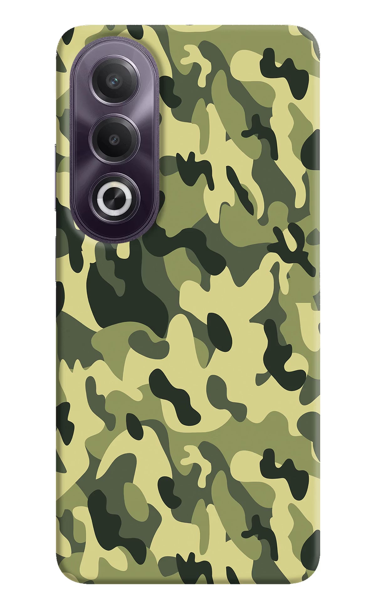 Camouflage OPPO K12x Hard Case Back Cover by Casekaro