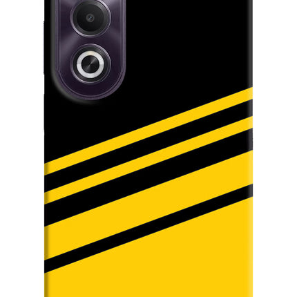Yellow Shades OPPO K12x Hard Case Back Cover by Casekaro