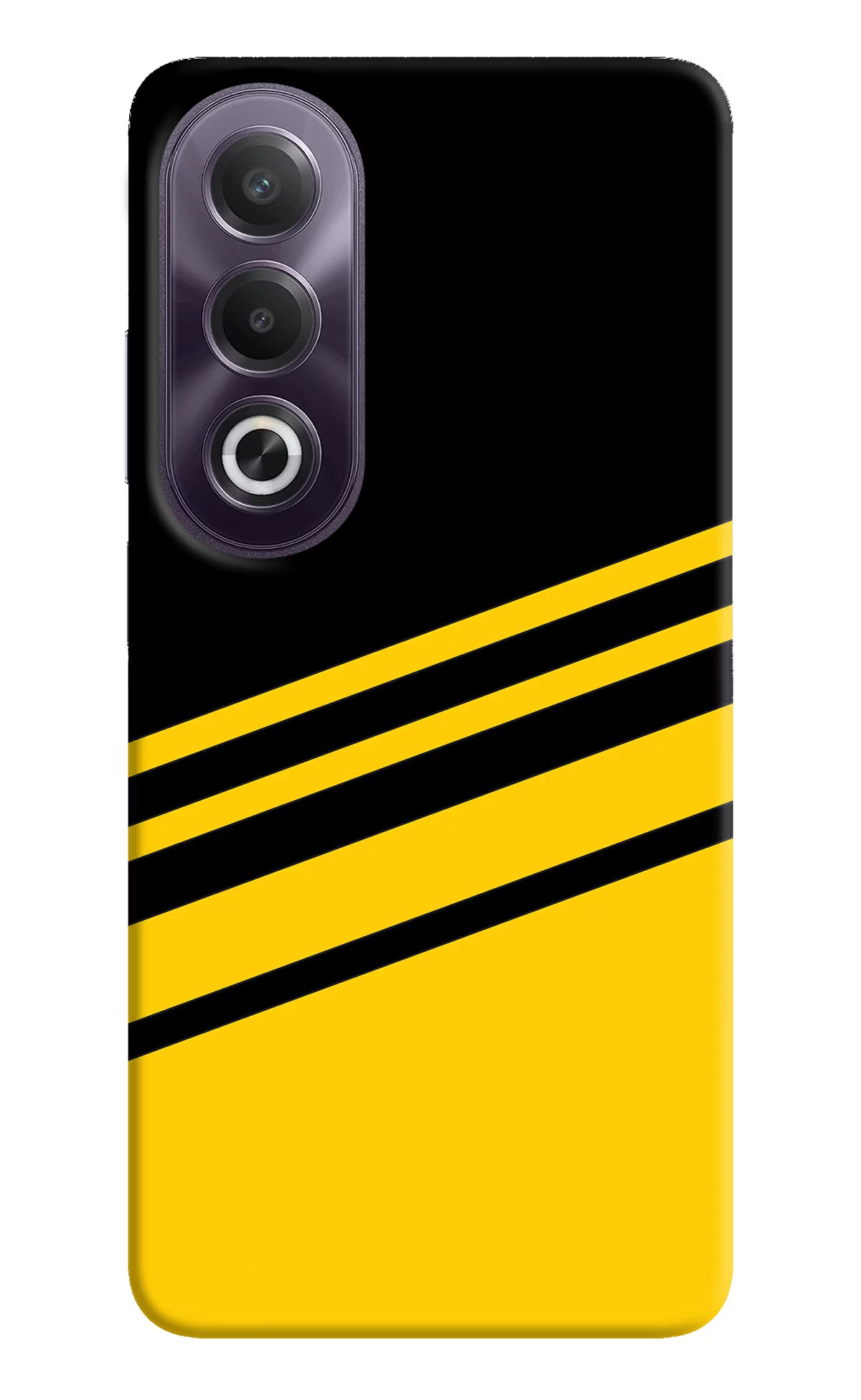Yellow Shades OPPO K12x Hard Case Back Cover by Casekaro