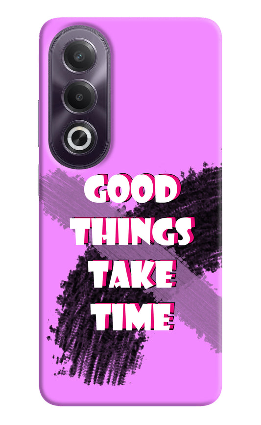 Good Things Take Time OPPO K12x Back Cover