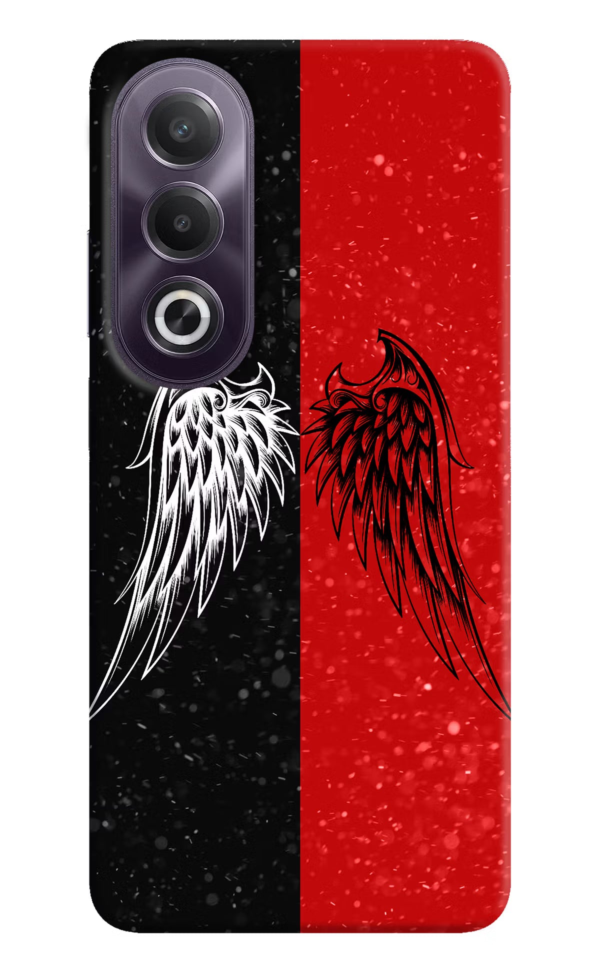 Wings OPPO K12x Hard Case Back Cover by Casekaro
