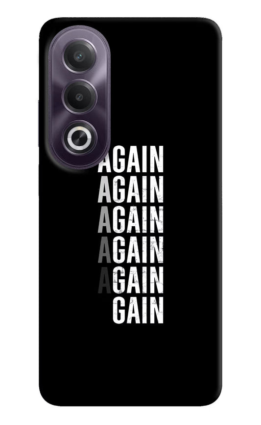 Again Again Gain OPPO K12x Hard Case Back Cover by Casekaro