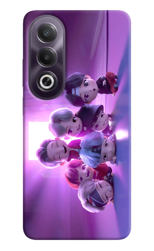 BTS Chibi OPPO K12x Hard Case Back Cover by Casekaro