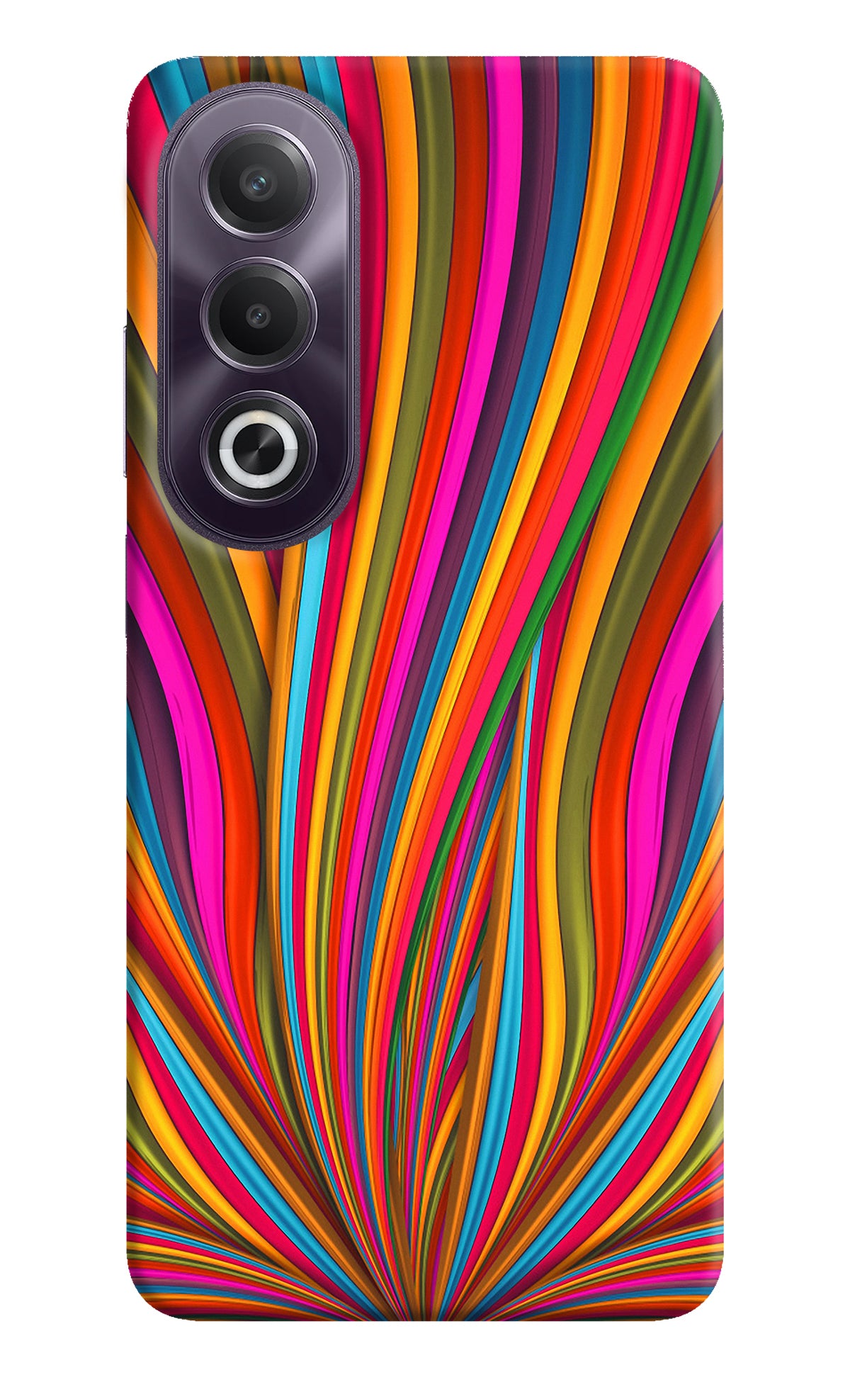 Trippy Wavy OPPO K12x Back Cover