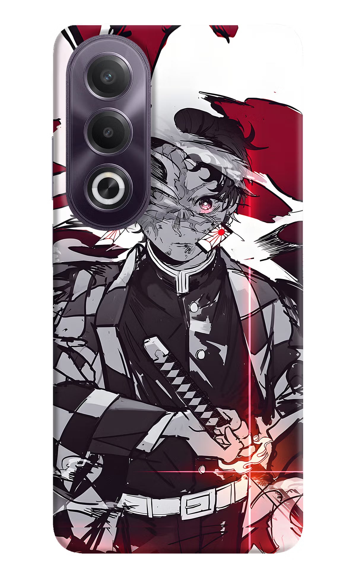 Demon Slayer OPPO K12x Hard Case Back Cover by Casekaro