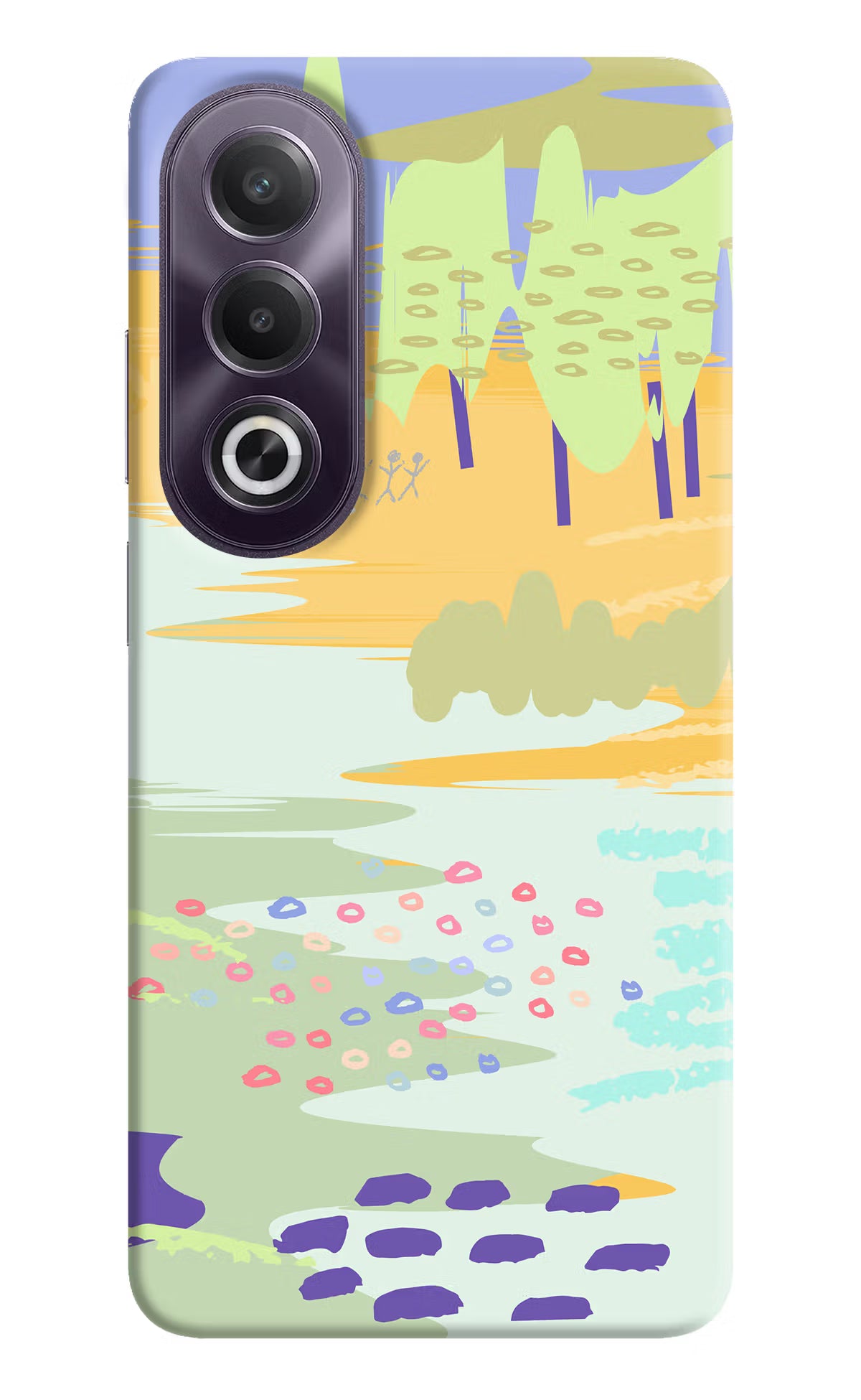 Scenery OPPO K12x Hard Case Back Cover by Casekaro
