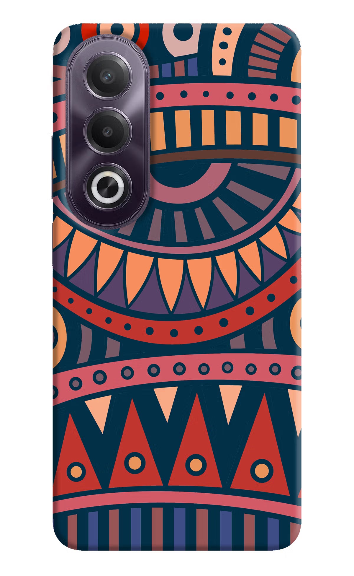 African Culture Design OPPO K12x Hard Case Back Cover by Casekaro