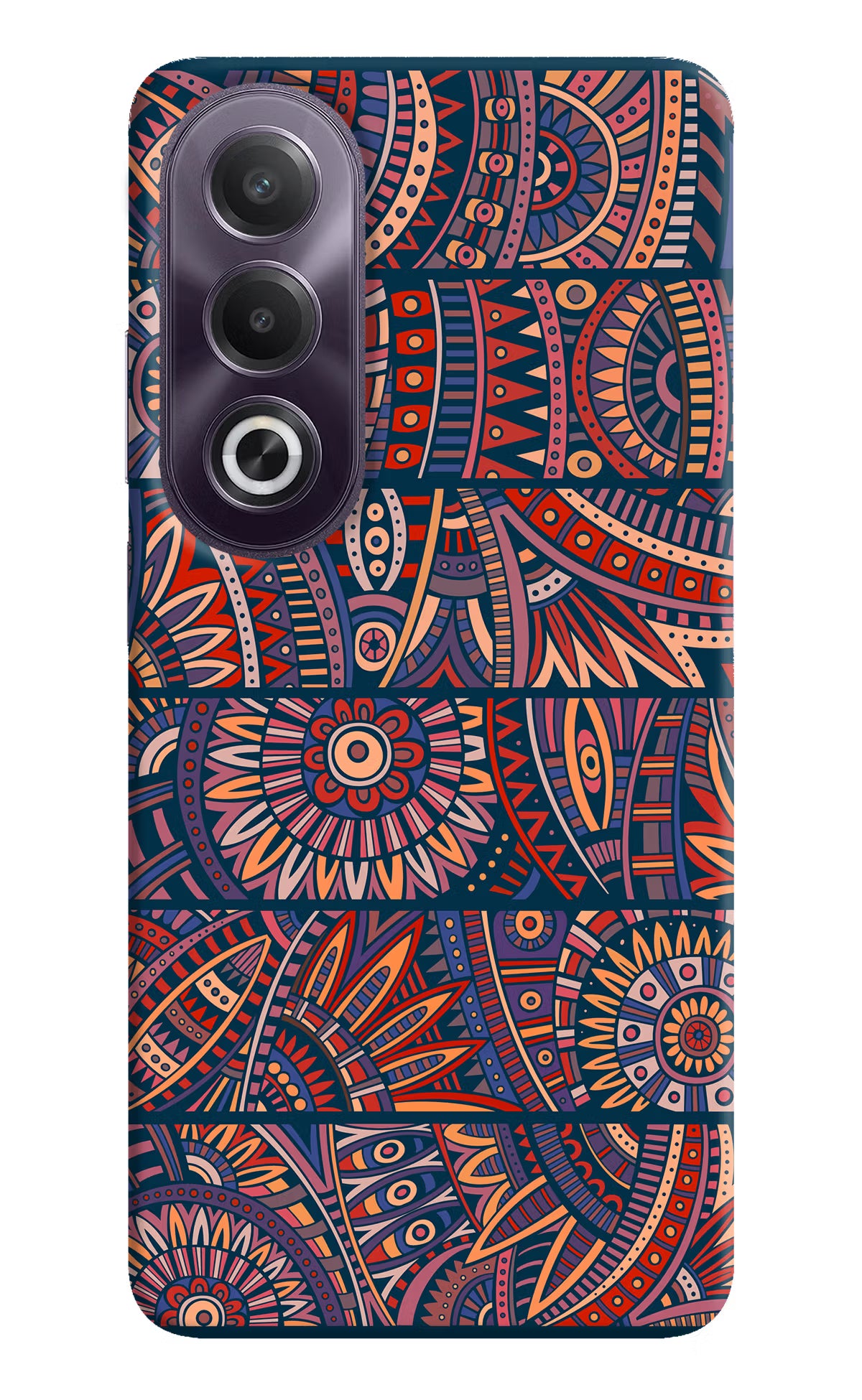 African Culture Design OPPO K12x Hard Case Back Cover by Casekaro
