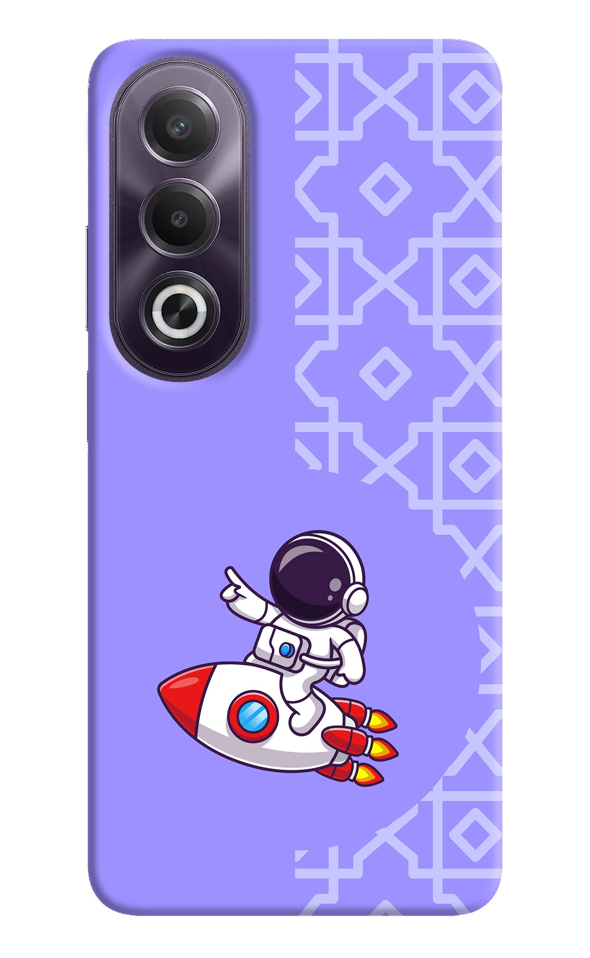 Cute Astronaut OPPO K12x Back Cover