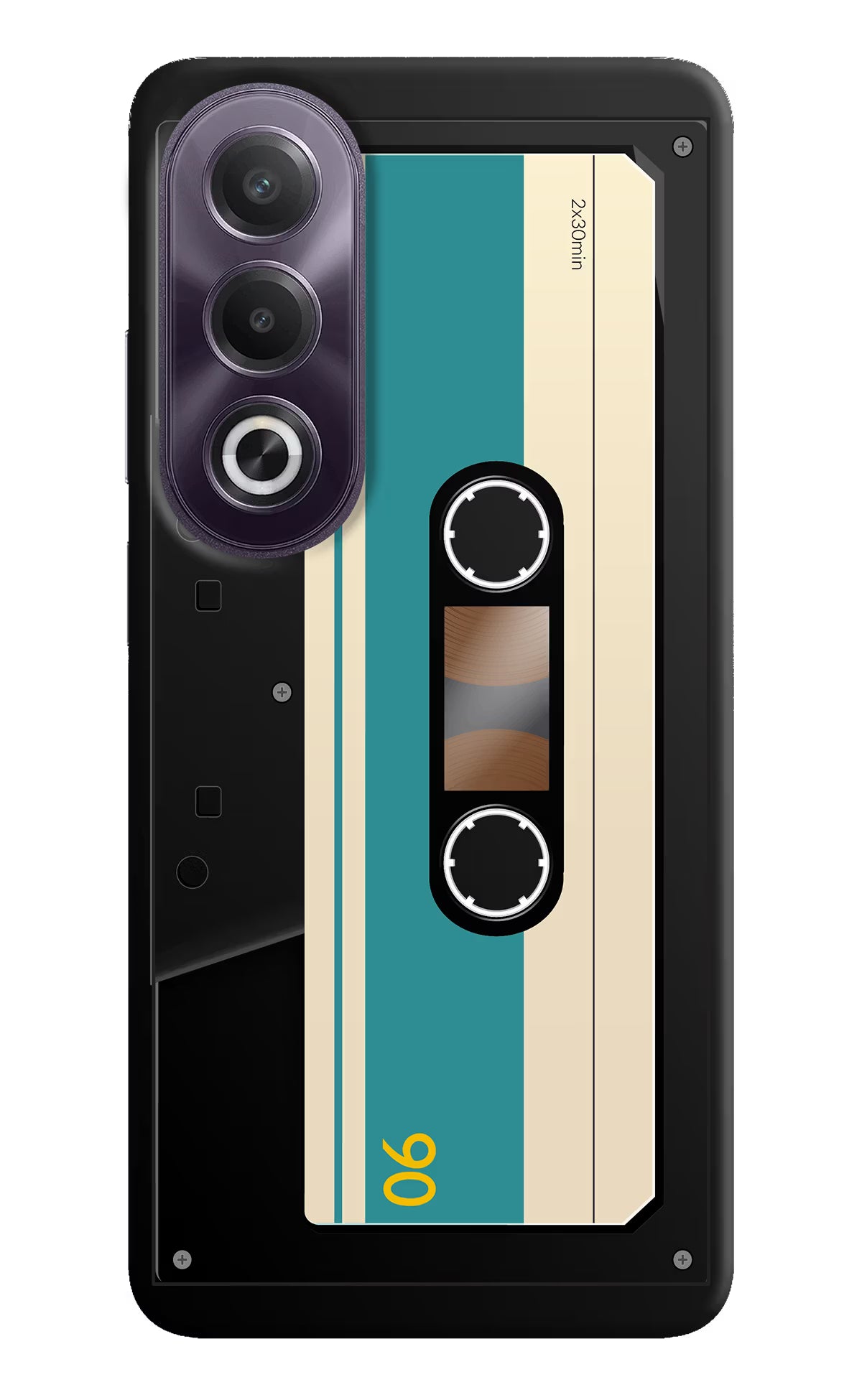 Cassette OPPO K12x Hard Case Back Cover by Casekaro