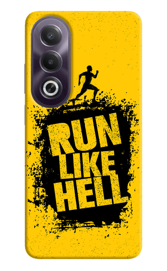 Run Like Hell OPPO K12x Back Cover