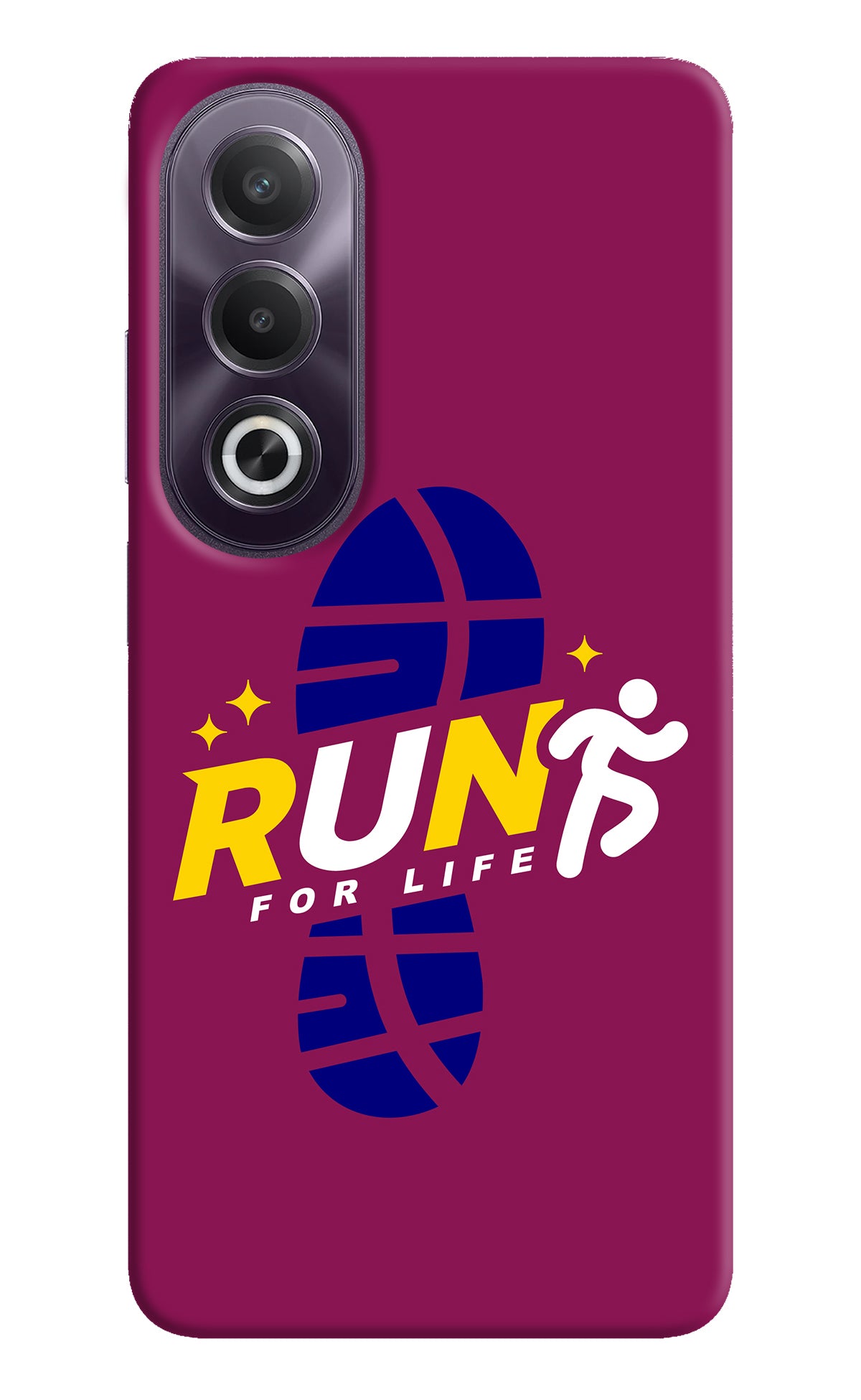 Run for Life OPPO K12x Back Cover