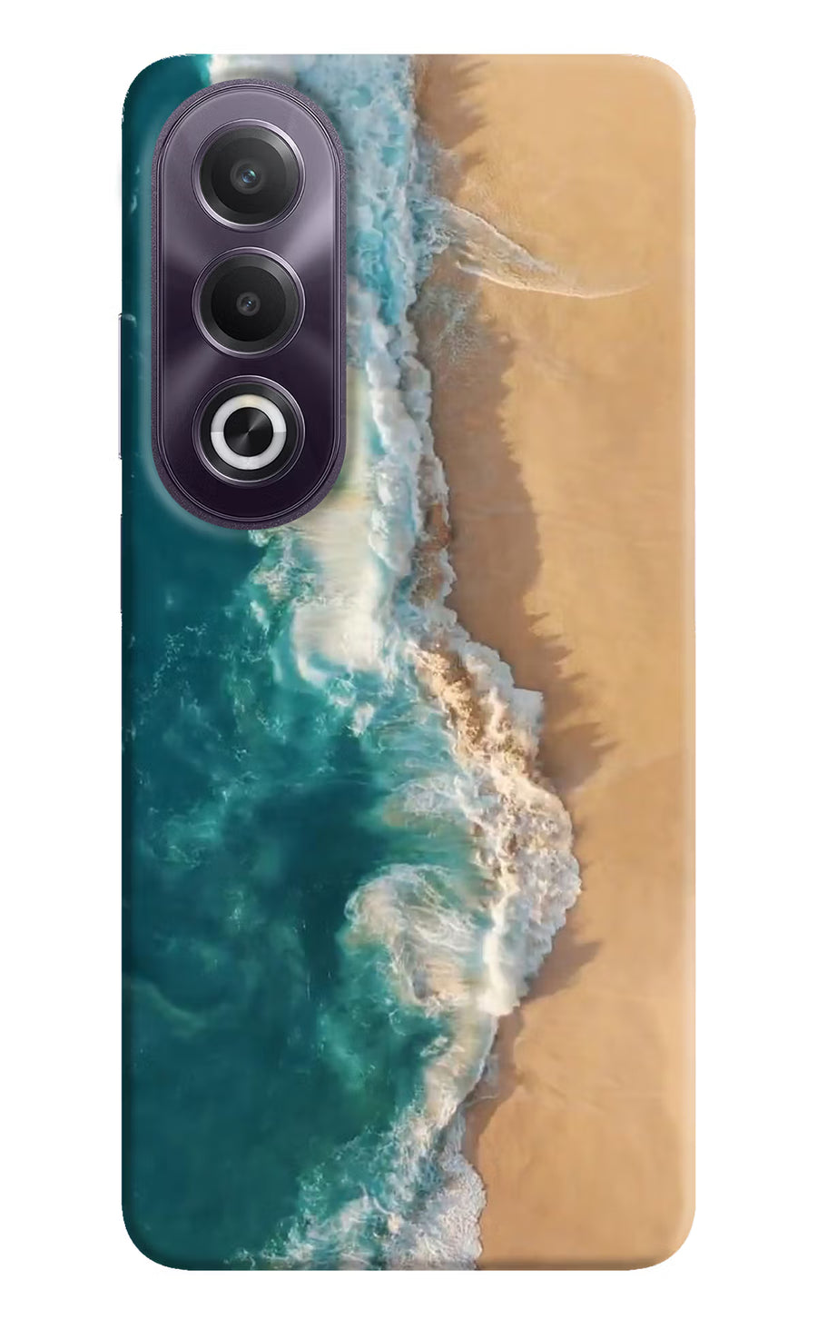 Ocean Beach OPPO K12x Back Cover, Hard case