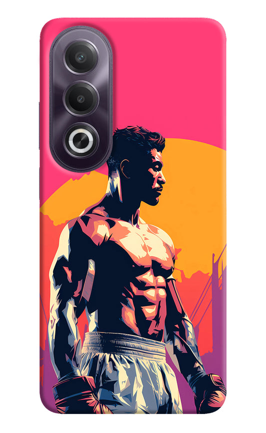 Sunset Warrior (AI Generated) OPPO K12x Back Cover