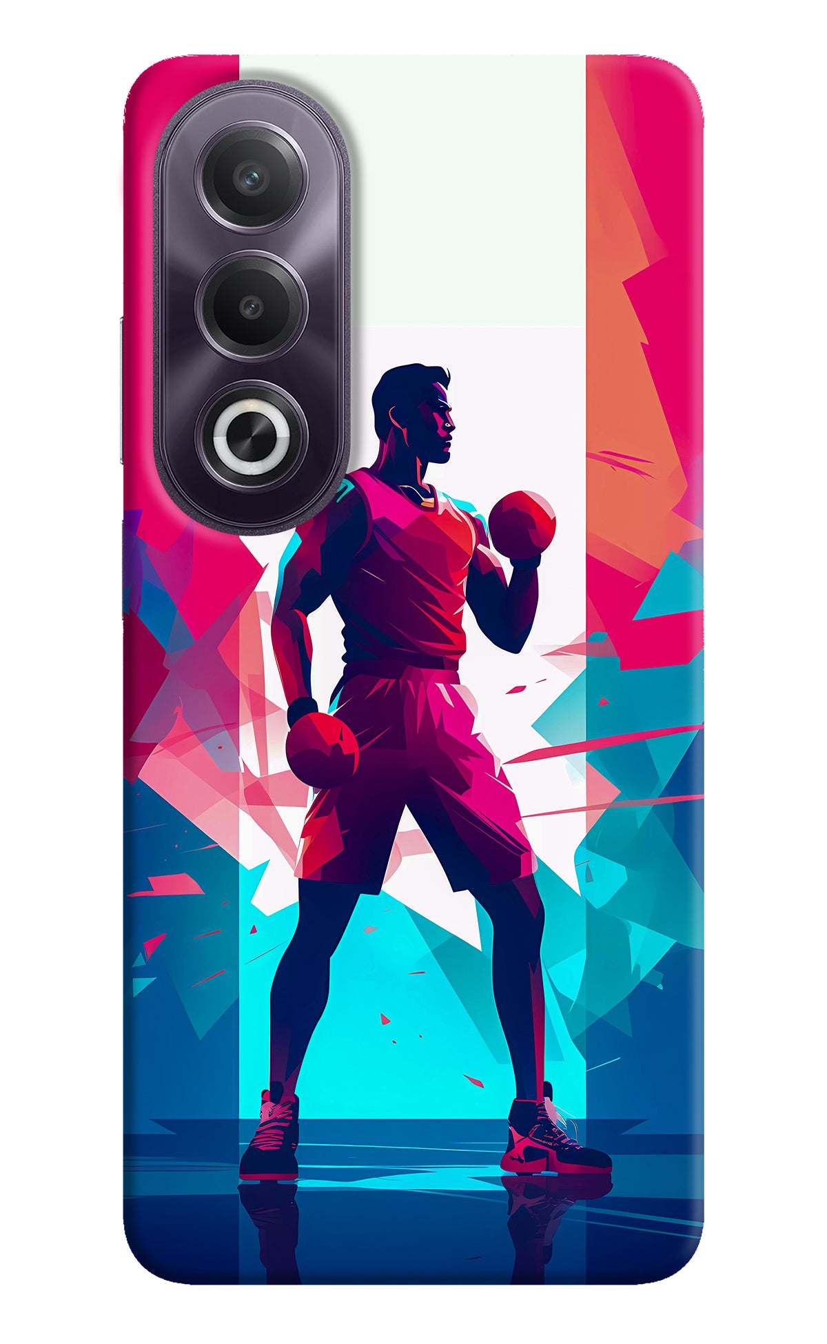 Champion Fighter (AI Generated) OPPO K12x Back Cover