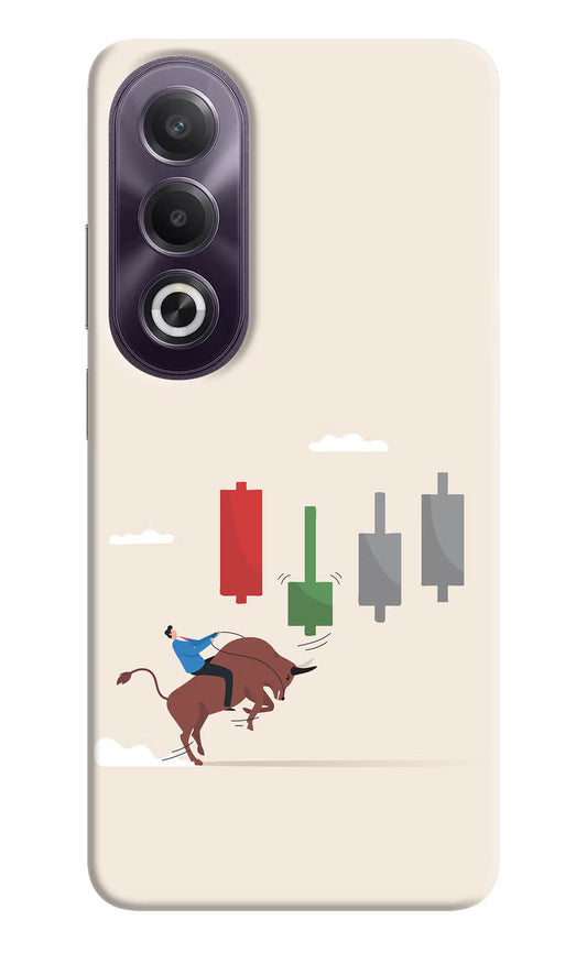 Bull Trading Momentum OPPO K12x Hard Case Back Cover by Casekaro