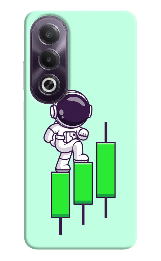 Astronaut Trader OPPO K12x Hard Case Back Cover by Casekaro