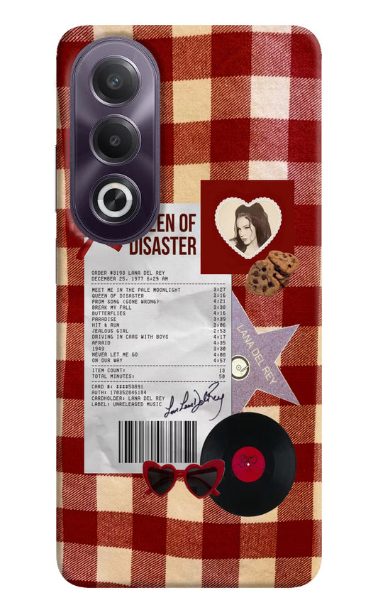 Queen of Disaster OPPO K12x Hard Case Back Cover by Casekaro